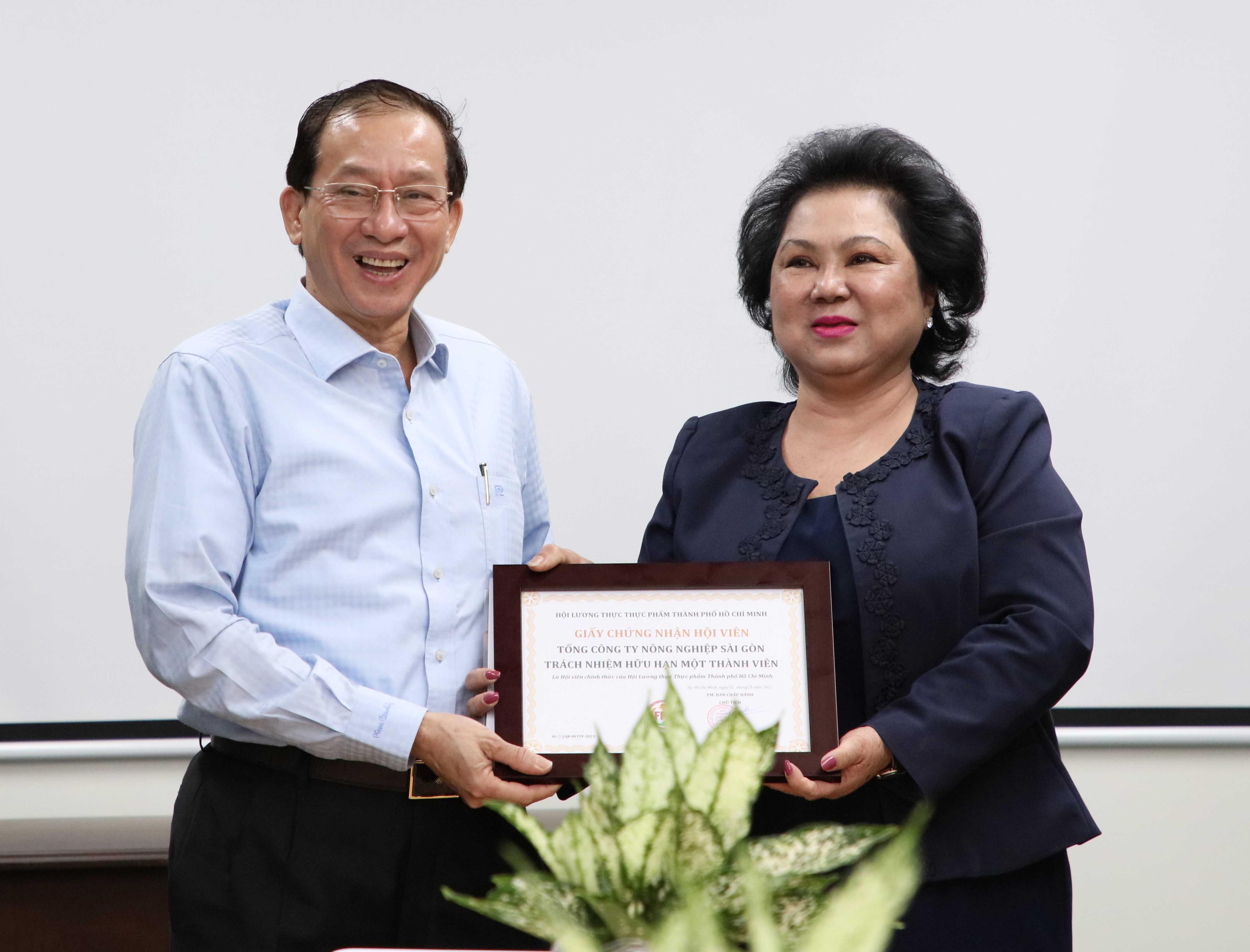 Tổng Công ty Nông nghiệp Sài Gòn TNHH Một thành viên trở thành thành viên của Hội Lương thực Thực phẩm TPHCM