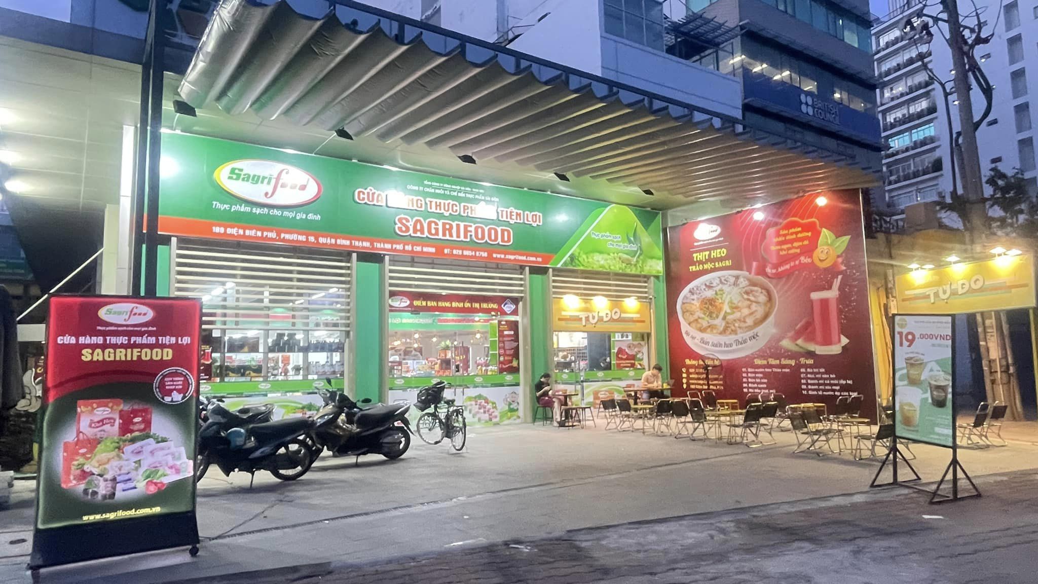 Khai trương Cửa hàng thực phẩm tiện lợi Sagrifood – 189 Điện Biên Phủ, Phường 15, Quận Bình Thạnh, Thành phố Hồ Chí Minh