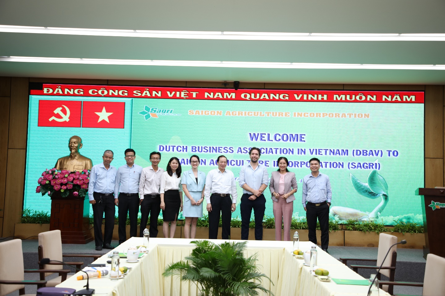 Tiếp đoàn Hiệp hội doanh nghiệp Hà Lan tại Việt Nam (DBAV) Gặp gỡ - Kết nối