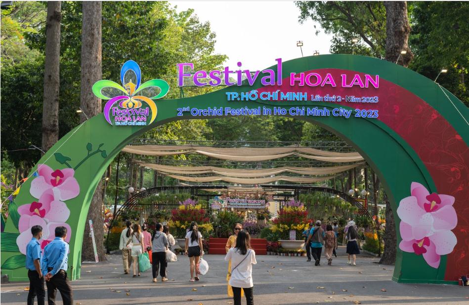 Sagri tham gia Festival Hoa lan Thành phố Hồ Chí Minh, lần 2 năm 2023
