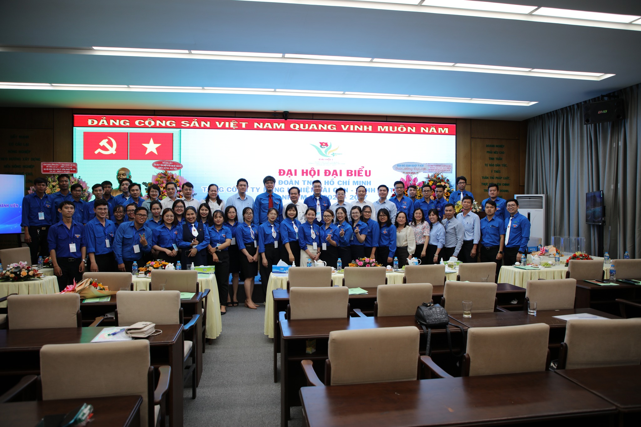 Đại hội đại biểu Đoàn TNCS Hồ Chí Minh Tổng Công ty Nông nghiệp Sài Gòn - TNHH một thành viên lần thứ I, nhiệm kỳ 2023 - 2027